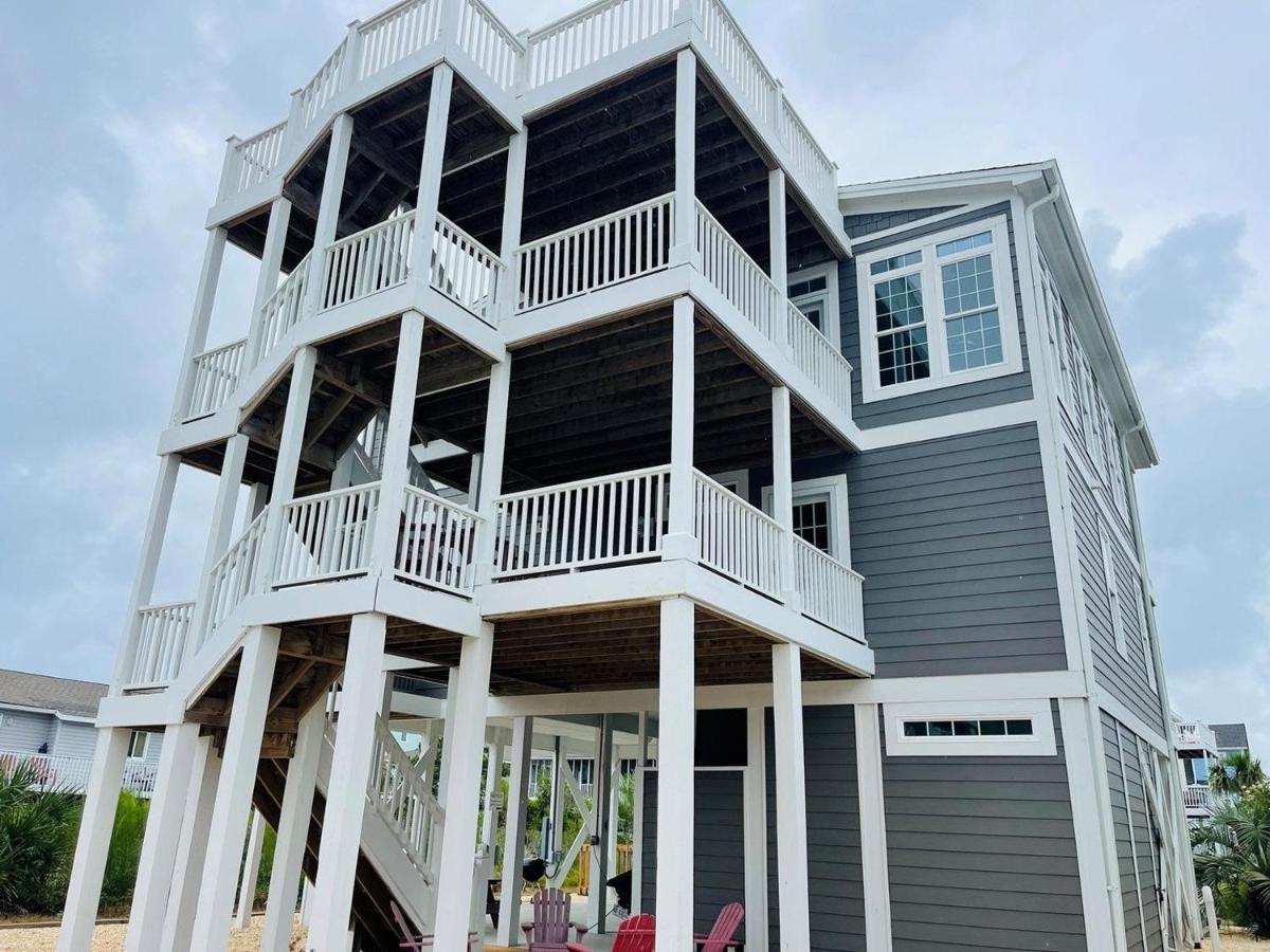 Compass Rose Villa Holden Beach Bagian luar foto